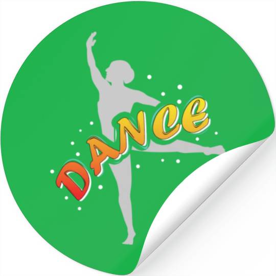 Dance Dancer Stickers