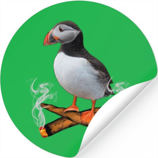 Puffin Blunts Stickers