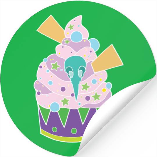 Cupcake Graveyard Stickers