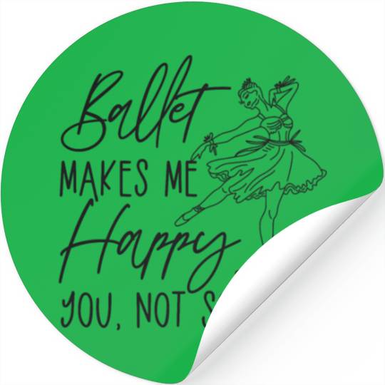 Ballet Dancer Dance Girl Ballerina Stickers