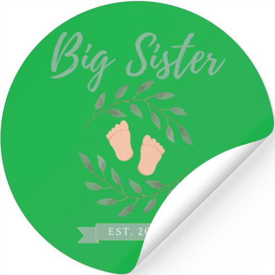 Big Sister Est. 2024 Stickers