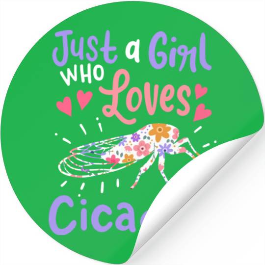 Cicada Insect Cicada Lover Stickers