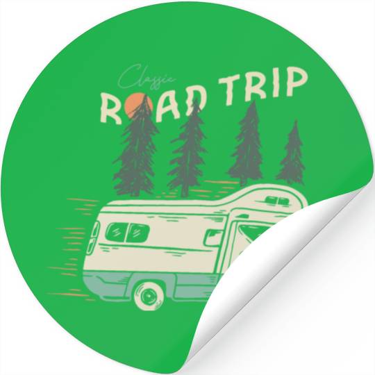 Classic Road Trip Stickers