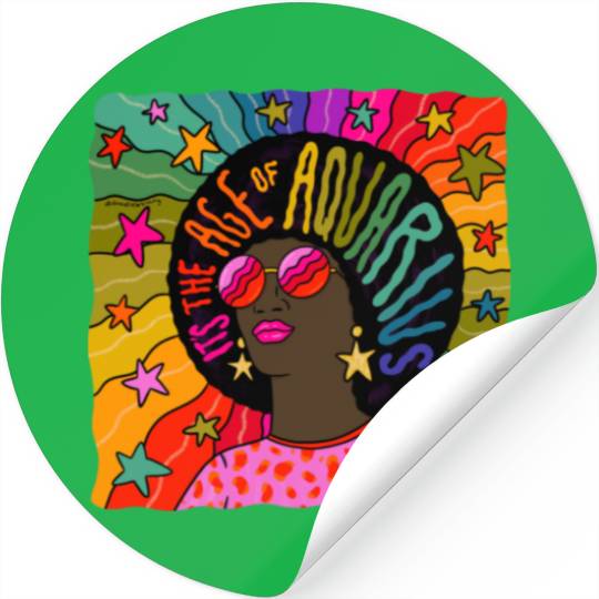 Age of Aquarius Stickers