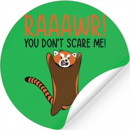 Red Panda Animal Lover Cute Animal Nature Wildlife Stickers