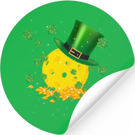 Bowling Patrick Day Stickers