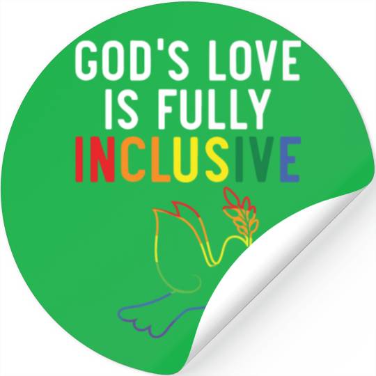 Gay Rights Rainbow Pride LGBTQ Gay Pride Parade Stickers