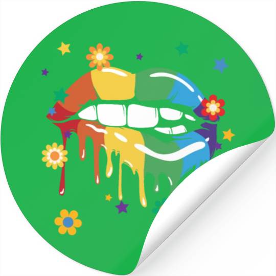 Gay Rights Rainbow Pride LGBTQ Gay Pride Parade Stickers