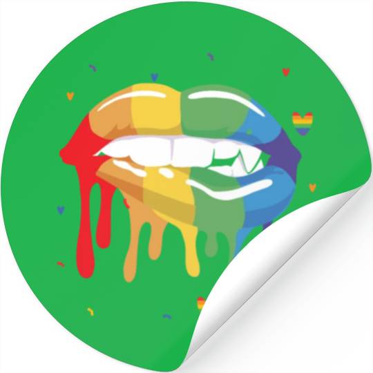 Gay Rights Rainbow Pride LGBTQ Gay Pride Parade Stickers