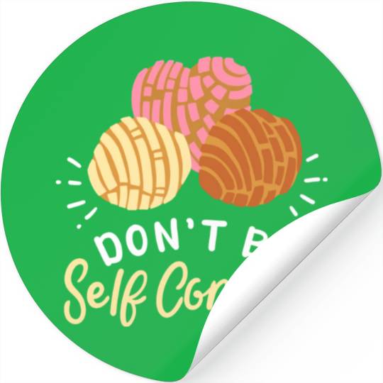 Conchas Sweet Bread Mexican Mexico Stickers