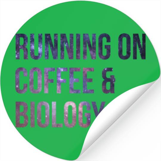 Biology Teacher red Stickers