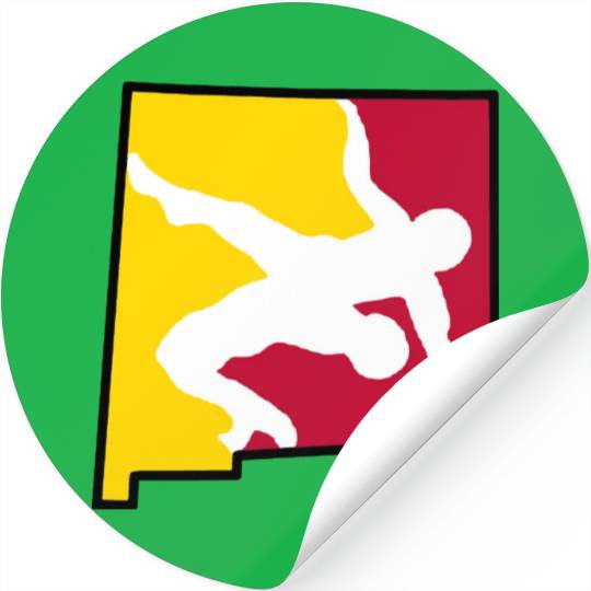New Mexico Wrestling Stickers