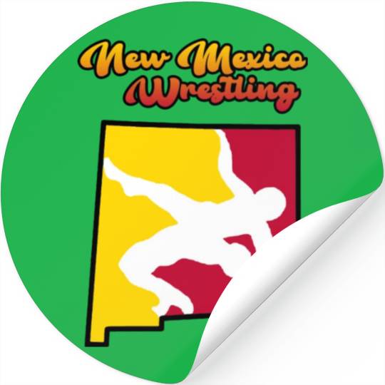 New Mexico Wrestling Stickers