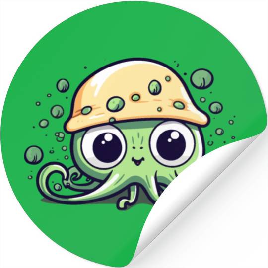 Kawaii Octopus Stickers