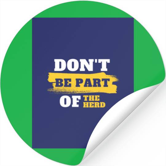 Men's Black Design Stickers