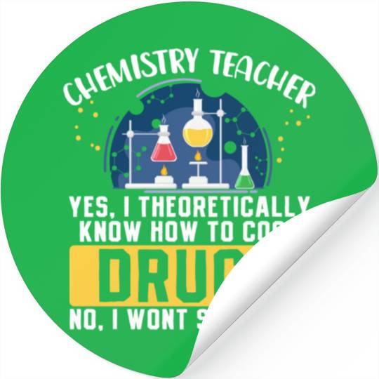 Chemistry Teacher Science Periodic Table Stickers