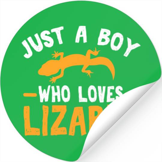 Lizard Lizard Lover Stickers