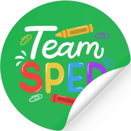 Sped Special Education Sped Teacher Student Stickers