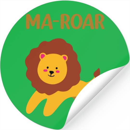 Jewish Passover Seder Plate Maror Ma Roar Lion Of Stickers