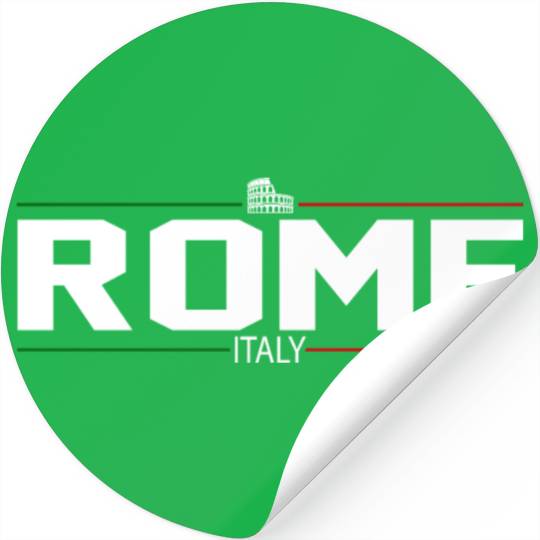 ROME - White Design Stickers