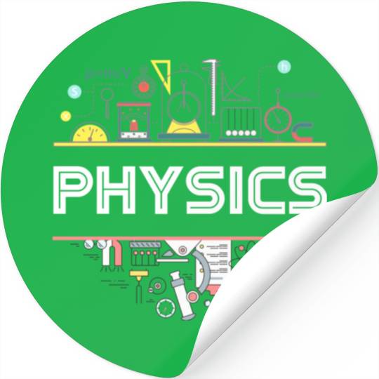 Physics Teacher Science Physics Stickers
