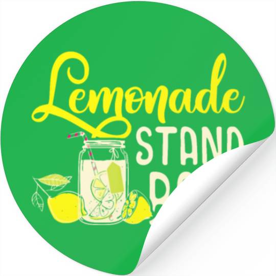 Lemonade Stand Boss Funny Lemon Juice Businesslemo Stickers