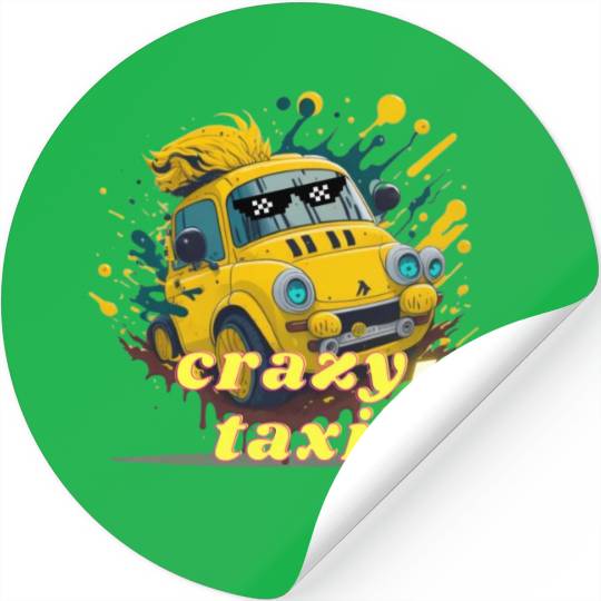 crazy taxi Stickers