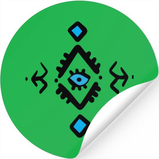 Greek Evil Eye Stickers
