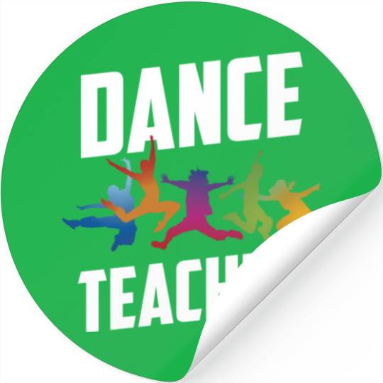 Dance Teacher Class Teach Dancer Dancing Stickers