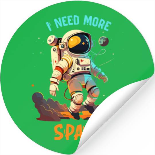 More Space Stickers