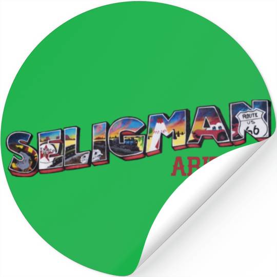 City of Seligman in Arizonna, US Route 66 Stickers