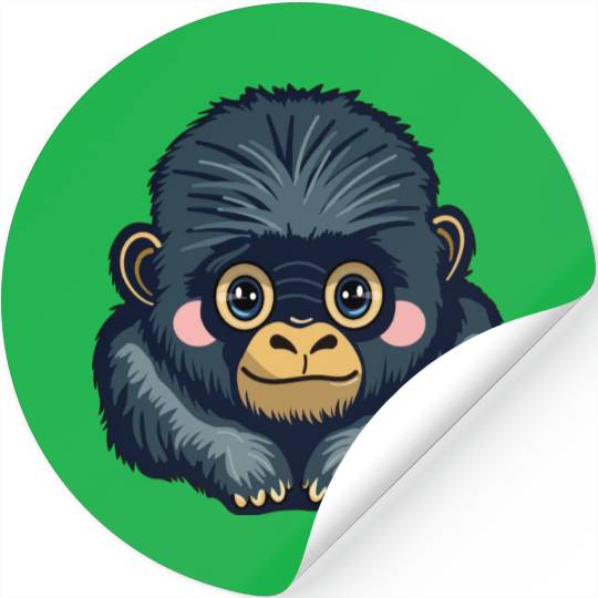 Stylish Gorilla Stickers