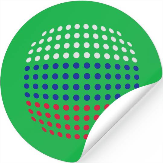 Russian Flag Stickers