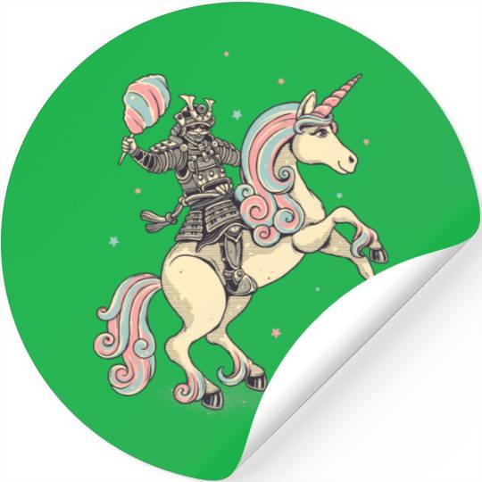 Cotton Candy Warrior Stickers