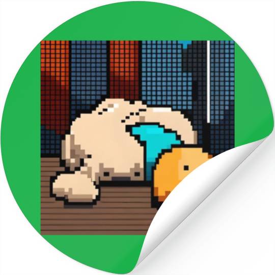 Orange Slime? Stickers