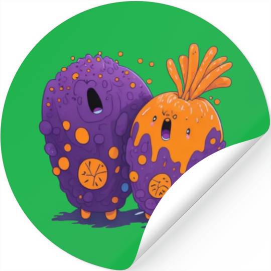 crazy carrot Stickers