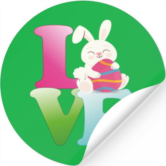 Happy Easter 05 Stickers