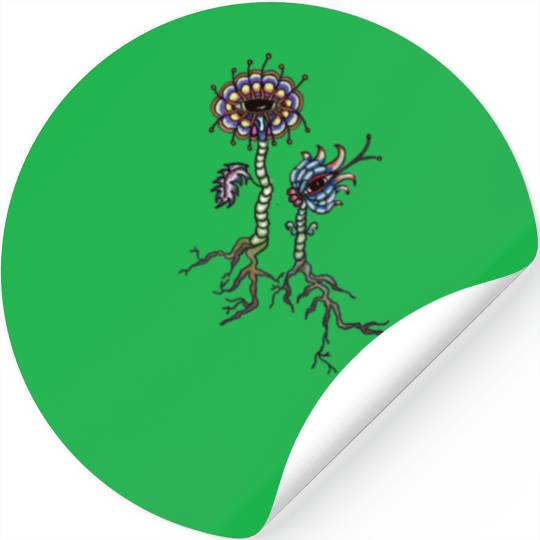 AliEN FlOWeR33 Stickers