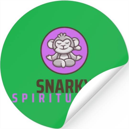 Snarky Logo Stickers