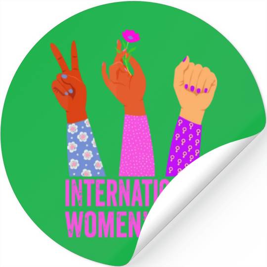 International Women's Day 2023 - Womens Embrace Eq Stickers