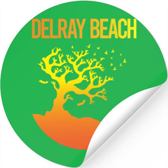 Neon Tree Art Delray Beach tumblr 1 Stickers