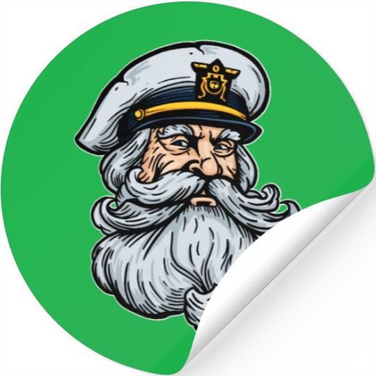 Columbus Day 1492 Sailor Stickers
