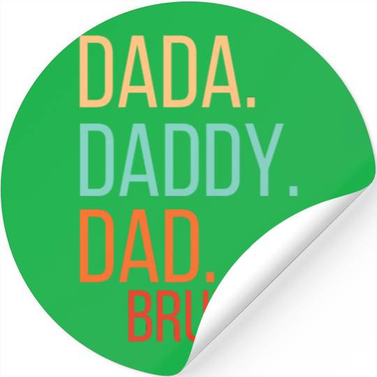 Funny Dad Stickers, Cute Daddy Stickers, Dad Stickers, 0