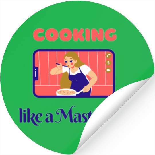 Cooking like a Masterchef Stickers