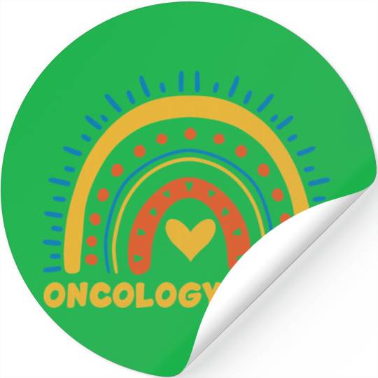 Great Oncology Nurse Rainbow RN Nurses Team Stickers