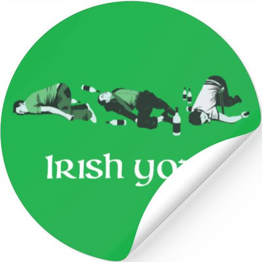 Irish Yoga Stickers
