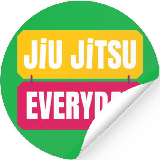 Jiu Jitsu Everyday Stickers