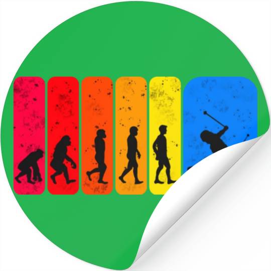 Funny Ski Freestyle Evolution Stickers