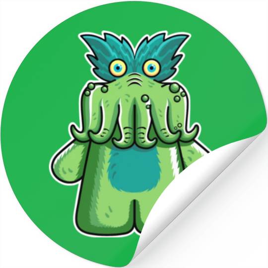 Black Friday Tickle Me Wiggly Stickers