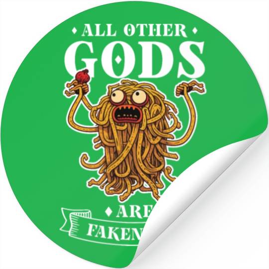Atheist Atheism Flying Spaghetti Pastafarianism Stickers